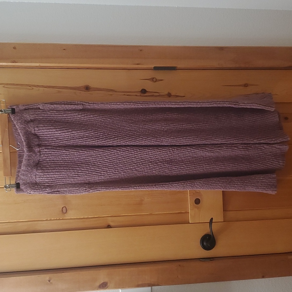 Free People Beach purple sweater pants sz XS